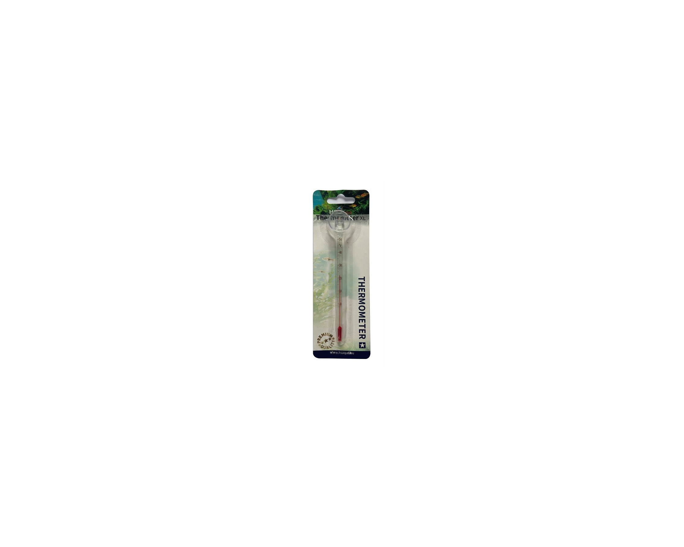 HS AQUA THERMOMETER XL GLAS/SMAL 0-50º C