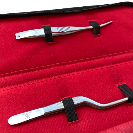 Luxe set veerschaar en pincet