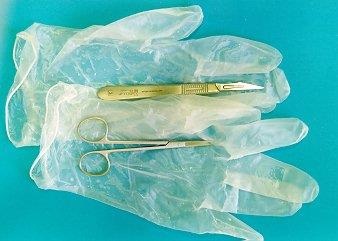 Gebruik altijd handschoenen