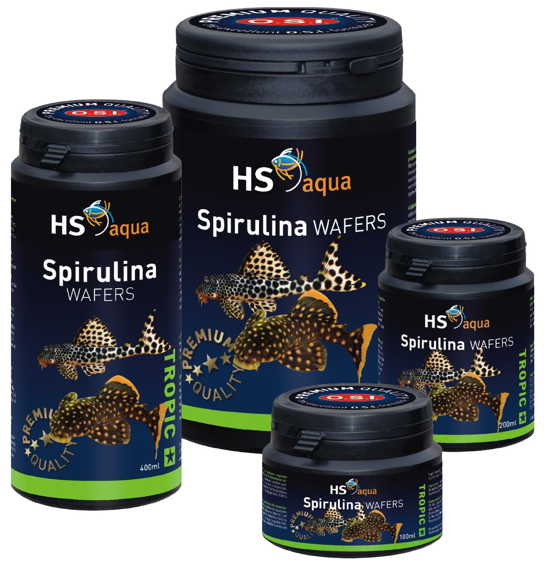 HS aqua Spirulina Wafers
