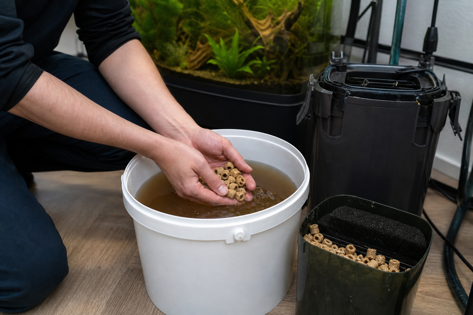 Buitenfilter veilig schoonmaken