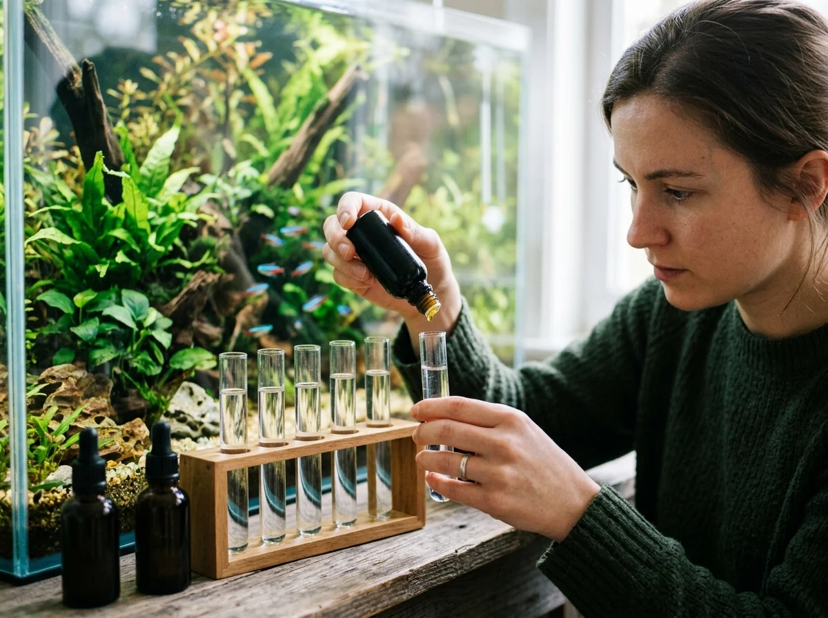 Aquariumwater testen thuis