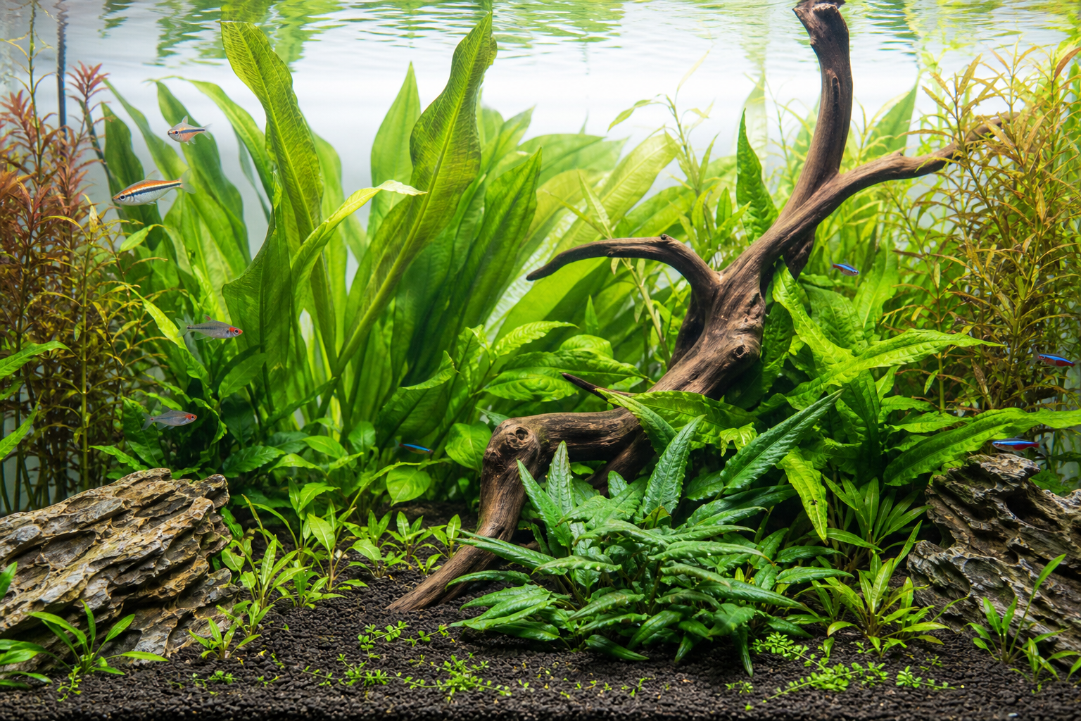 Plantenbak met soil