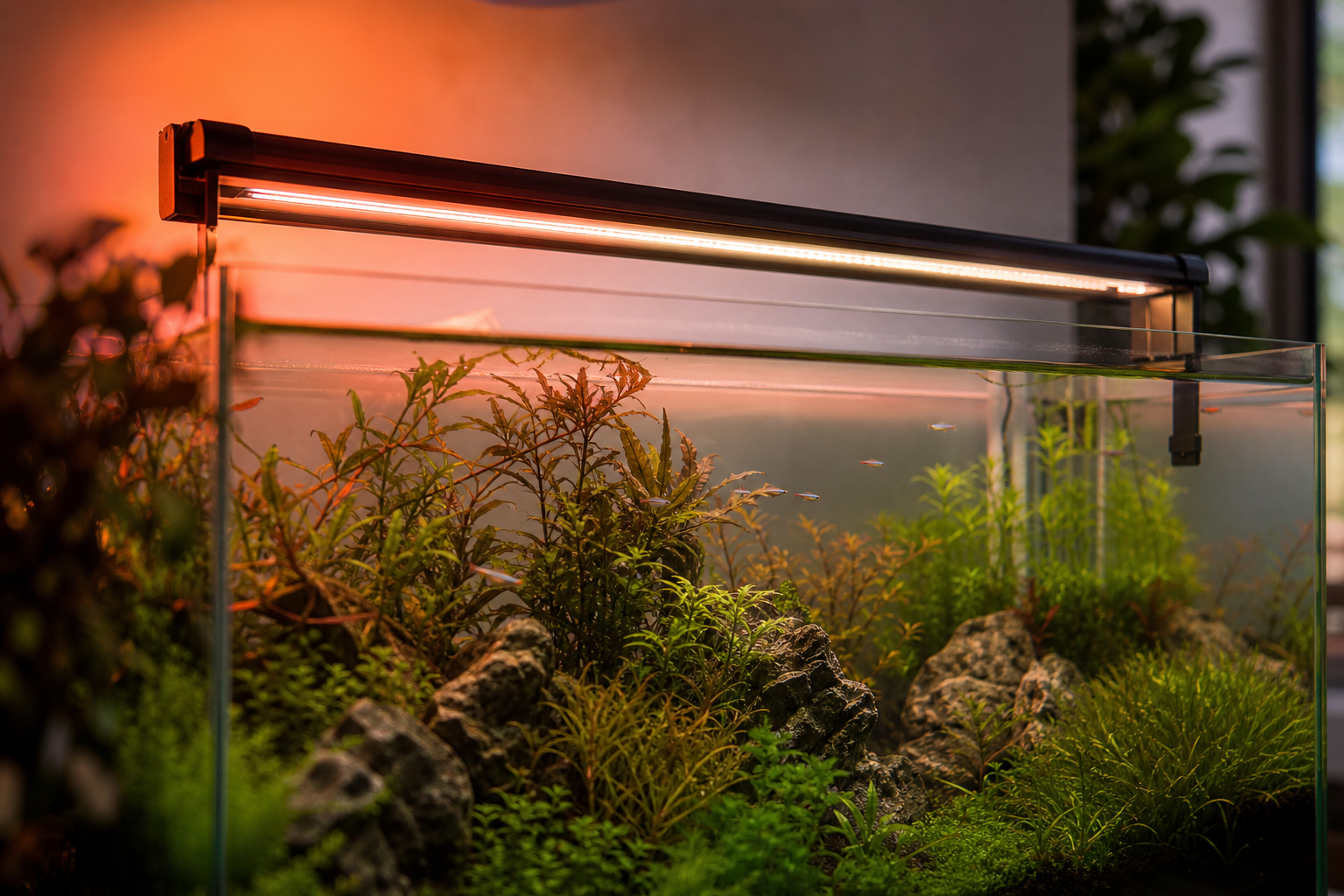 Slimme aquarium verlichting